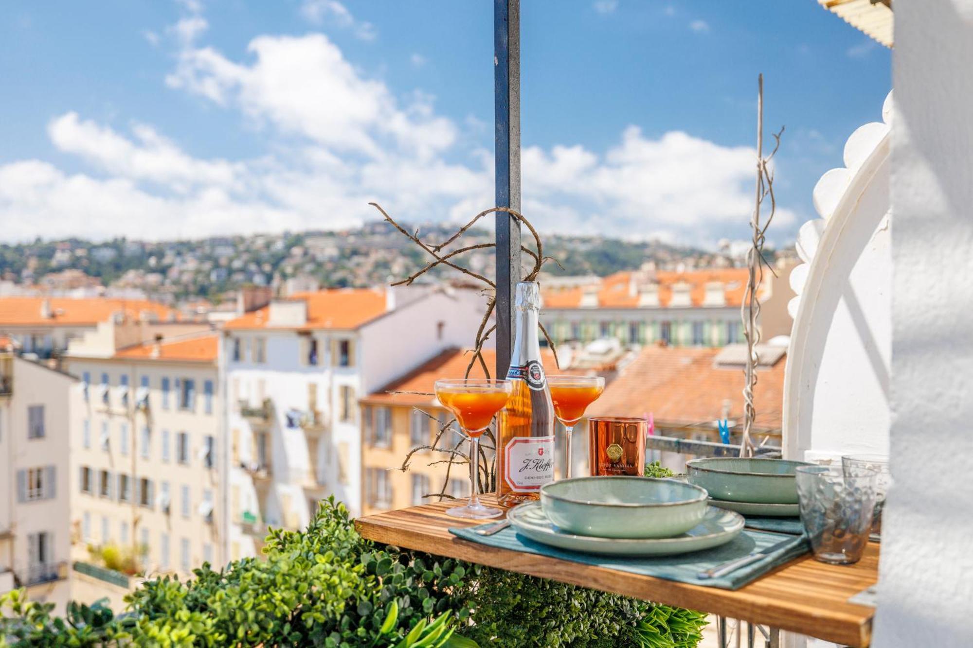 Center - Balcony Quiet - Air Conditioner - Kitchen - Wifi - Tram Nice Exterior photo