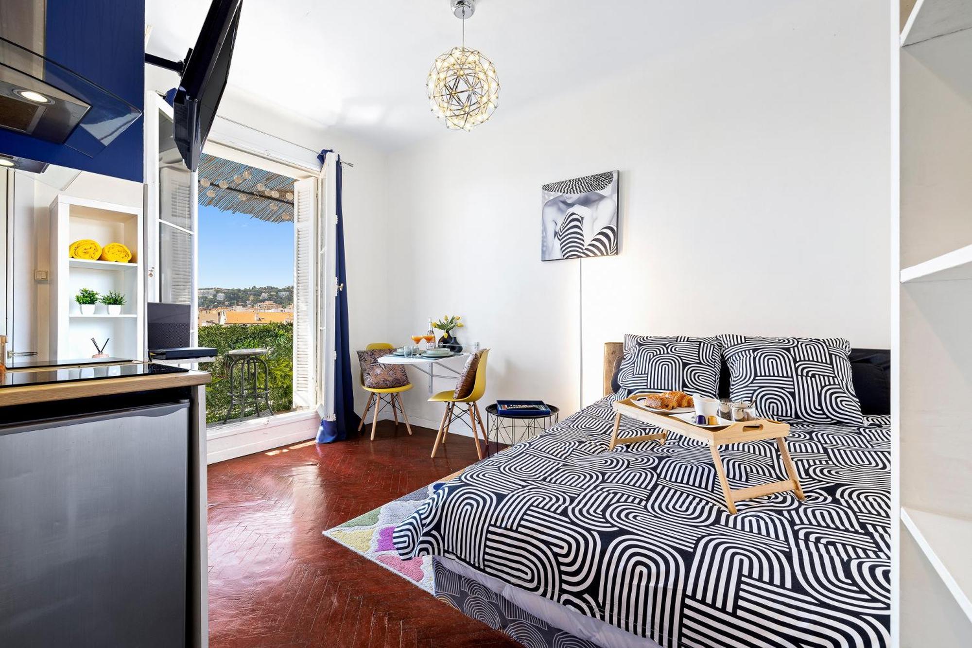 Center - Balcony Quiet - Air Conditioner - Kitchen - Wifi - Tram Nice Exterior photo