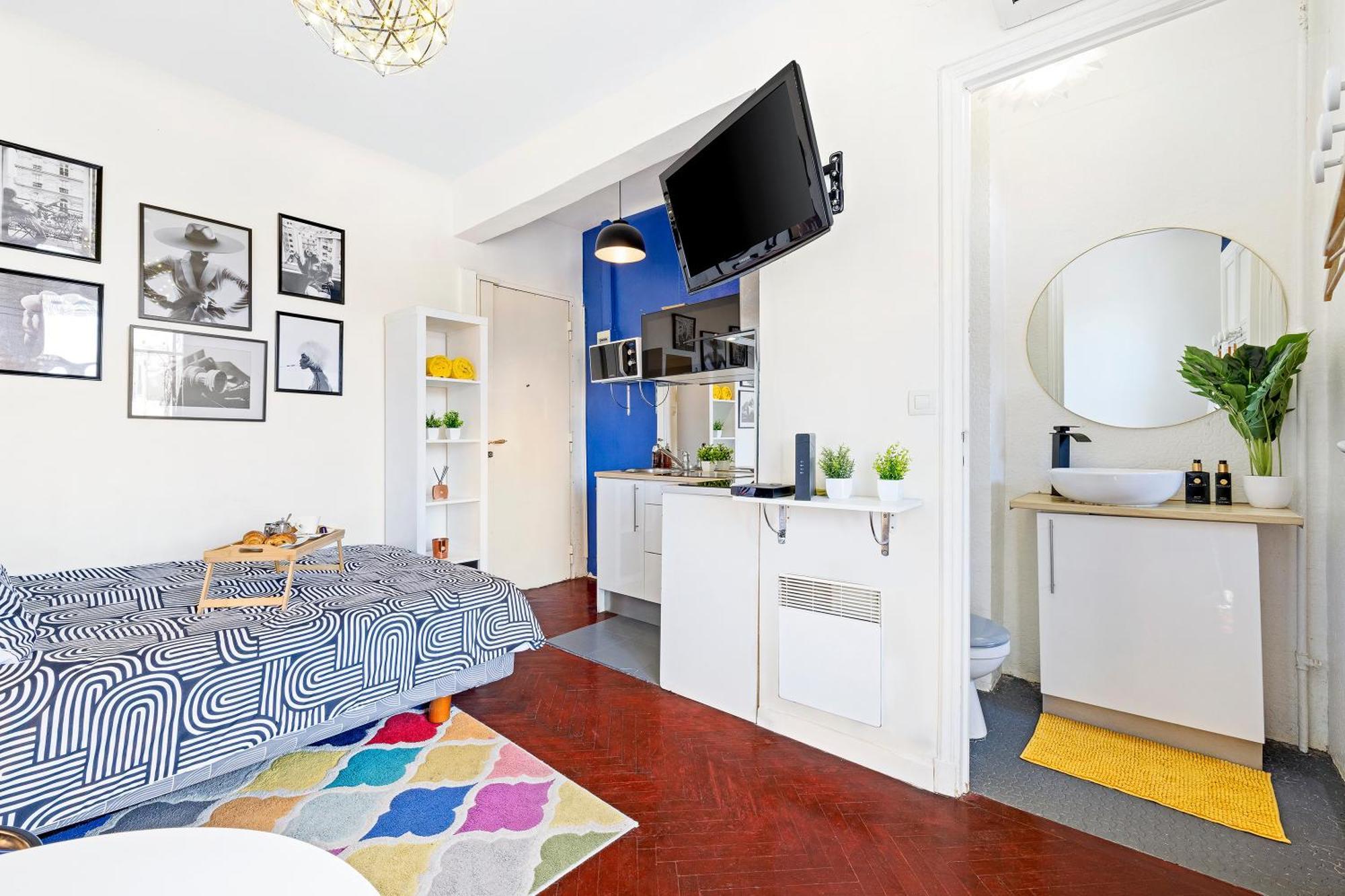 Center - Balcony Quiet - Air Conditioner - Kitchen - Wifi - Tram Nice Exterior photo